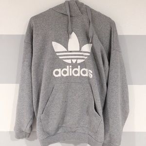 Gray Adidas Sweatshirt